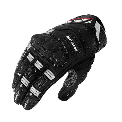 SPRS RS01 Racing Motorcycle Gloves - Accordion Wrist Finger Bridge Professional Protection