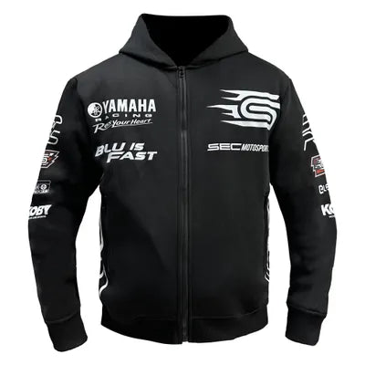 SPRS THJ 24 Hooded Motorcycle Jacket - Casual Lifestyle Outerwear