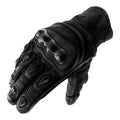 SPRS SR25 Casual Leather Motorcycle Gloves - Reinforced Finger Protection Touchscreen