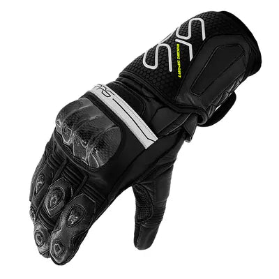SPRS RS80 Long Racing Motorcycle Gloves - Premium Cowhide Carbon Fiber Armor Protection