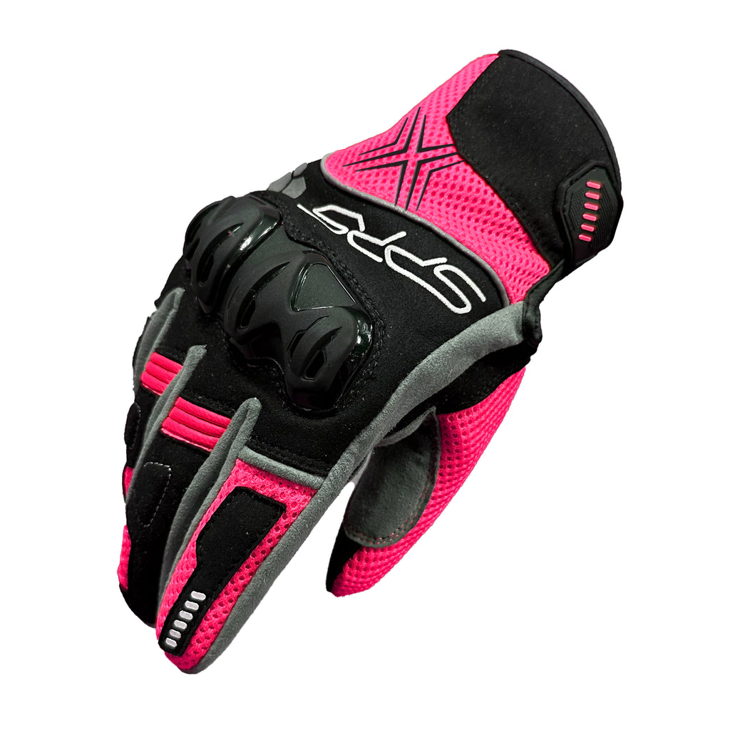 SPRS S063 Breathable Mesh Motorcycle Gloves - Ultra-Ventilated Summer Protection
