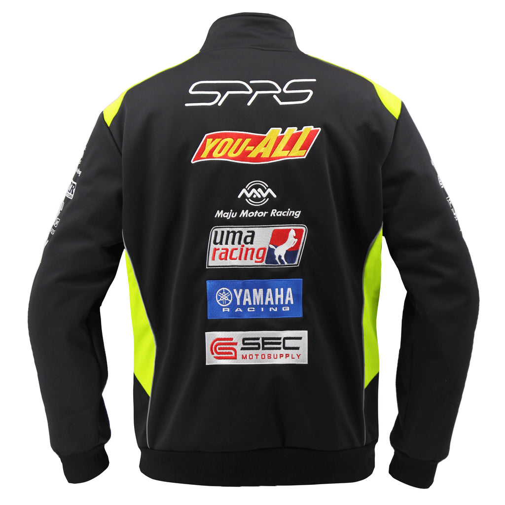 SPRS TMJ10 Softshell Motorcycle Jacket - Team Licensed Windproof Waterproof Design
