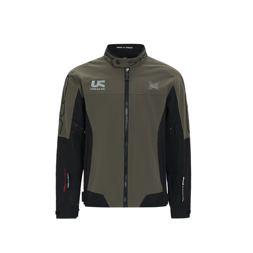 SPRS URBAN ME RS520 Casual Breathable Riding Jacket - AQUA-X Mesh 7-Piece Armor
