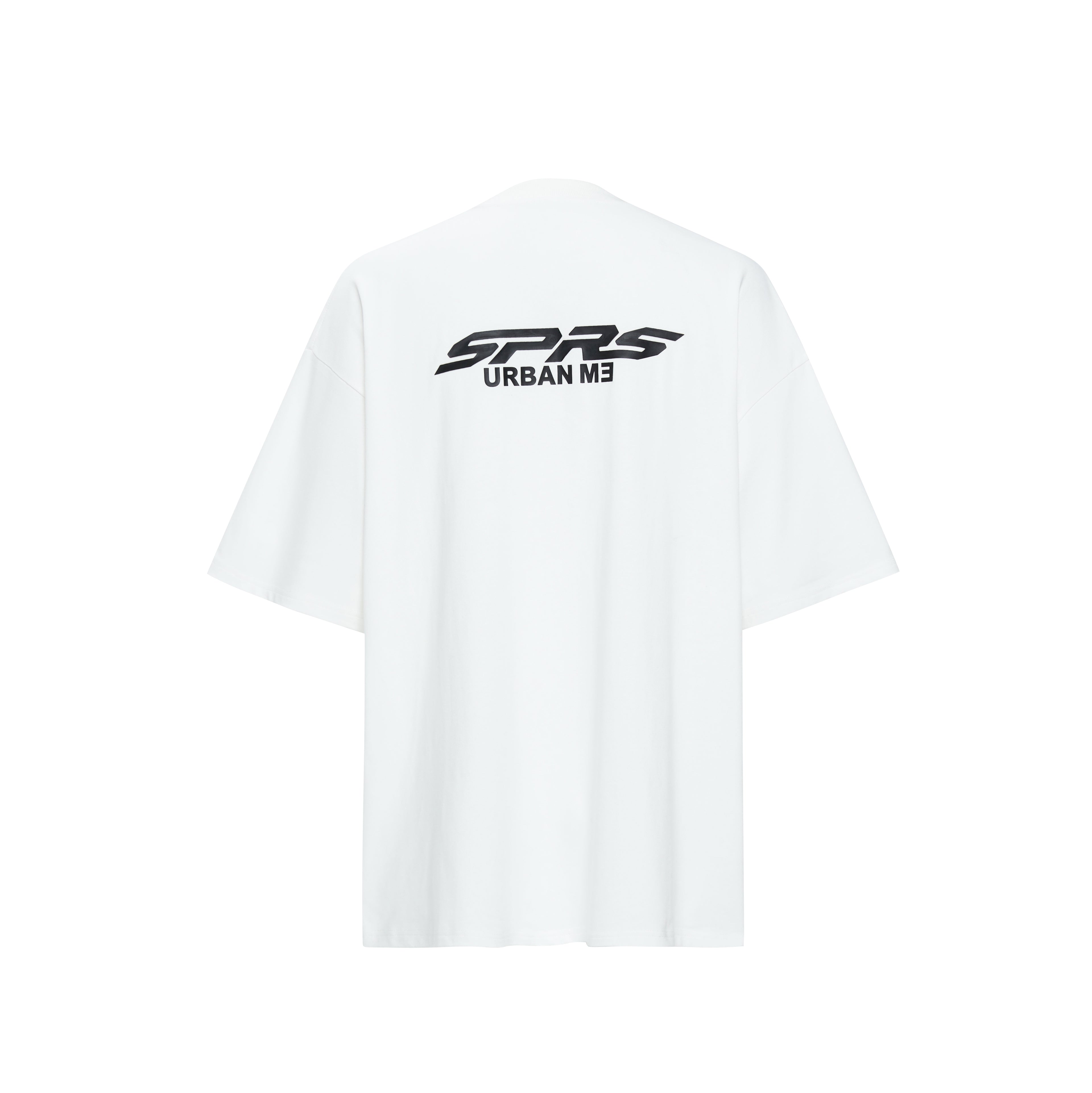SPRS SUT 507 American Oversized T-Shirt - Heavy Cotton Drop Shoulder Design