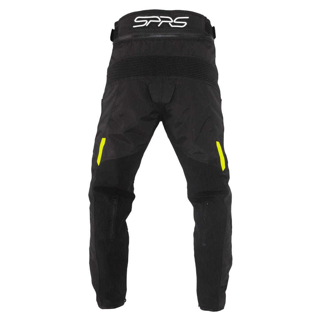 SPRS RSP1 Textile Riding Pants - Oxford All-Season Stretch Armor Pockets