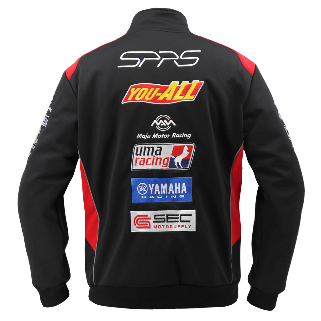 SPRS TMJ10 Softshell Motorcycle Jacket - Team Licensed Windproof Waterproof Design