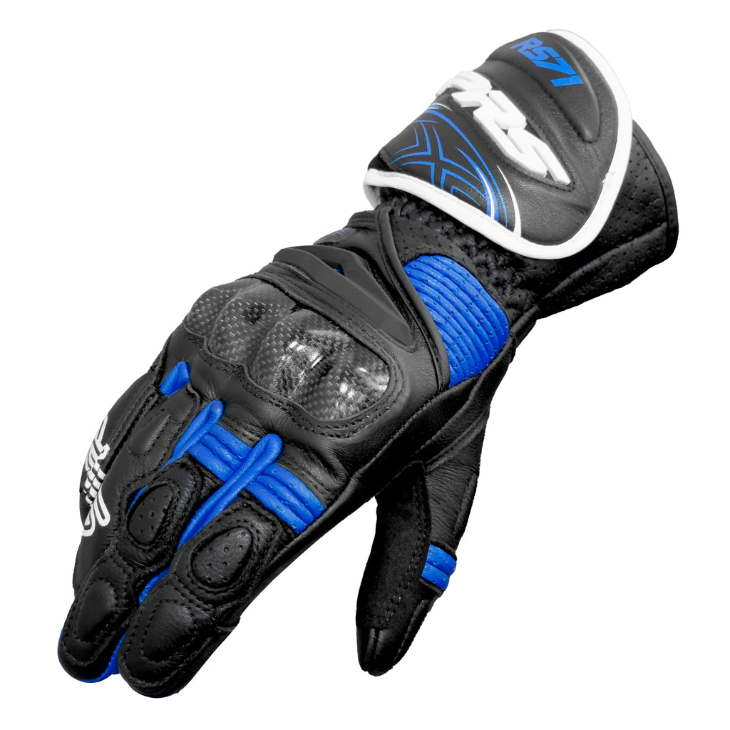 SPRS RS71 Long Racing Leather Gloves - Premium Protection