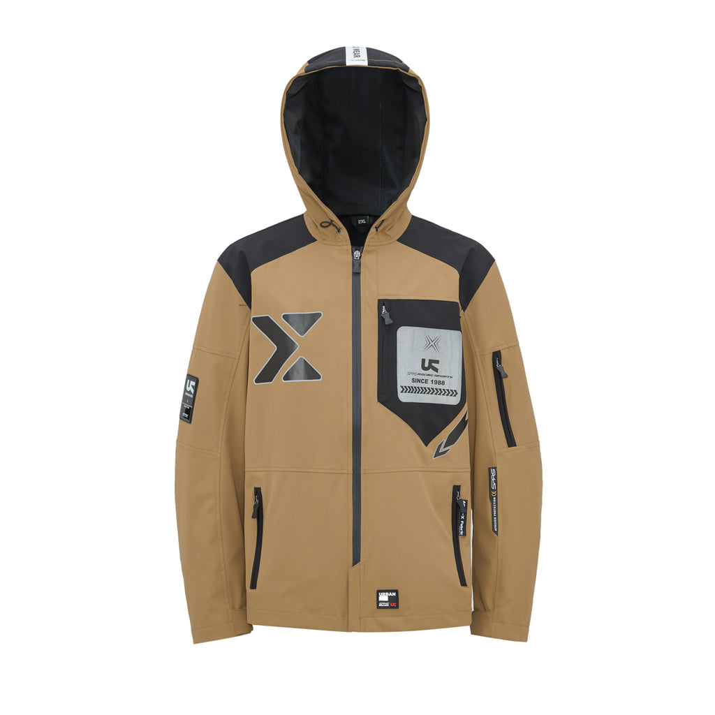 SPRS URBAN ME SK32 V2 Hooded Jacket - Aqua-X Waterproof Reflective Armor Compatible