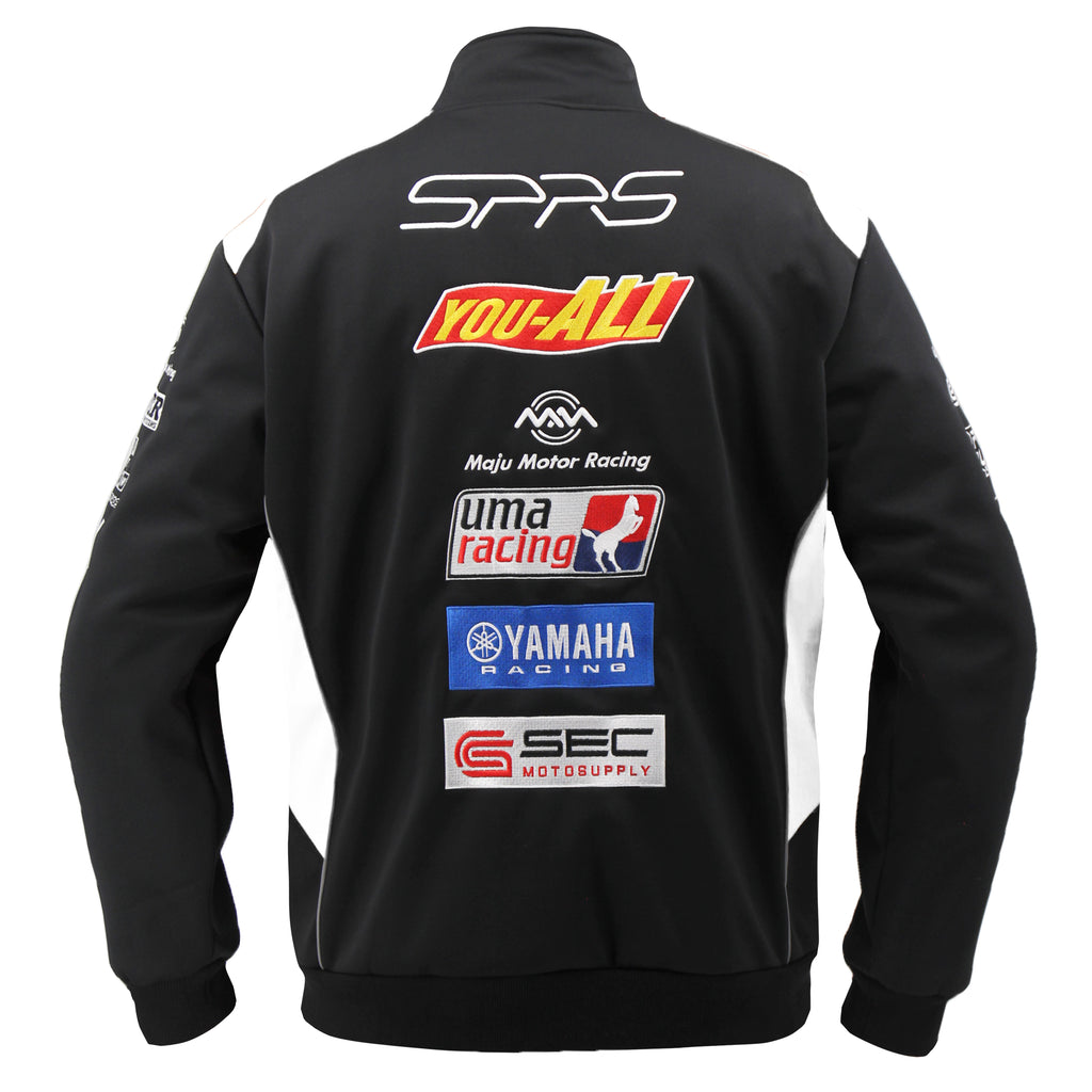 SPRS TMJ10 Softshell Motorcycle Jacket - Team Licensed Windproof Waterproof Design