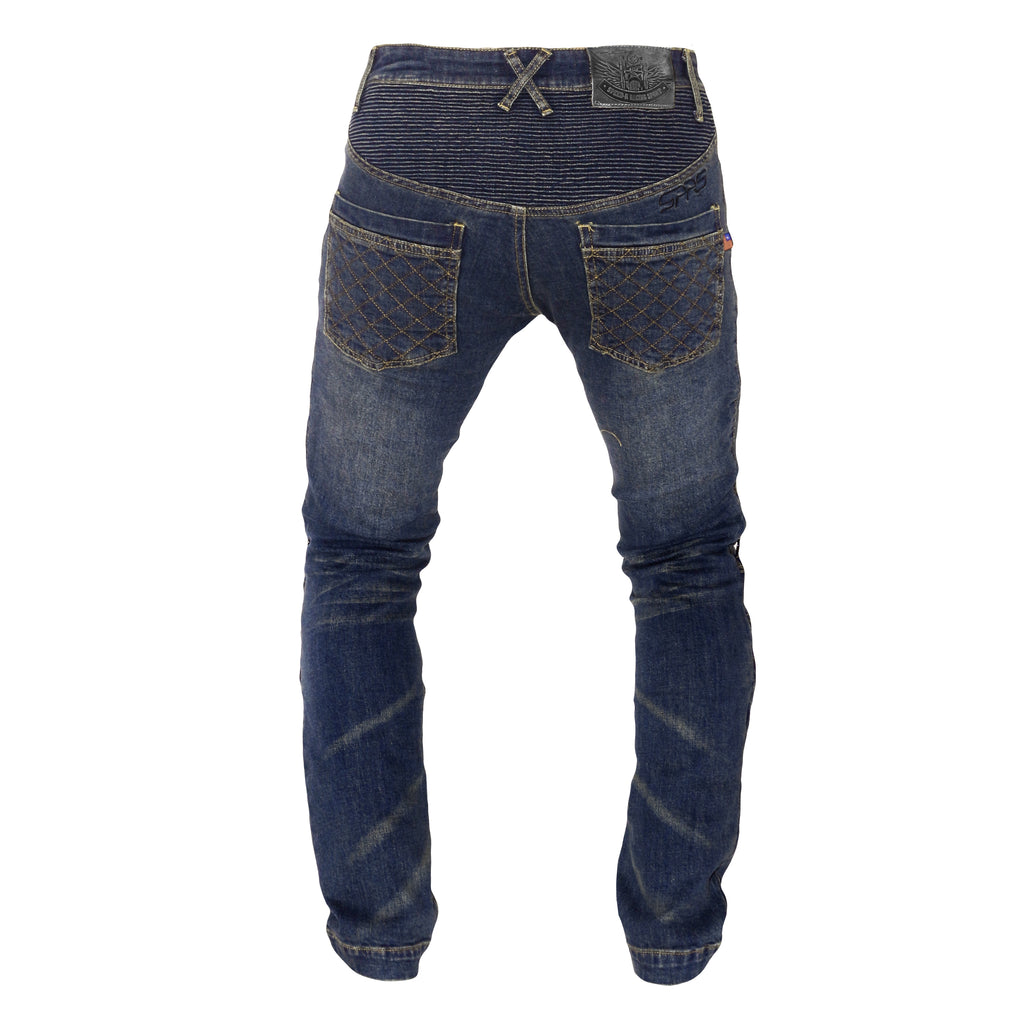 SPRS PS20 Denim Riding Pants - High Stretch Quality Hardware