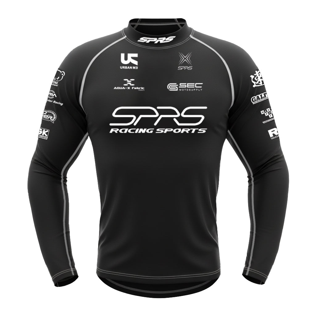 SPRS IC09 2-Piece Cooling Base Layer Set - MIT Moisture-Wicking Shirt + Pants