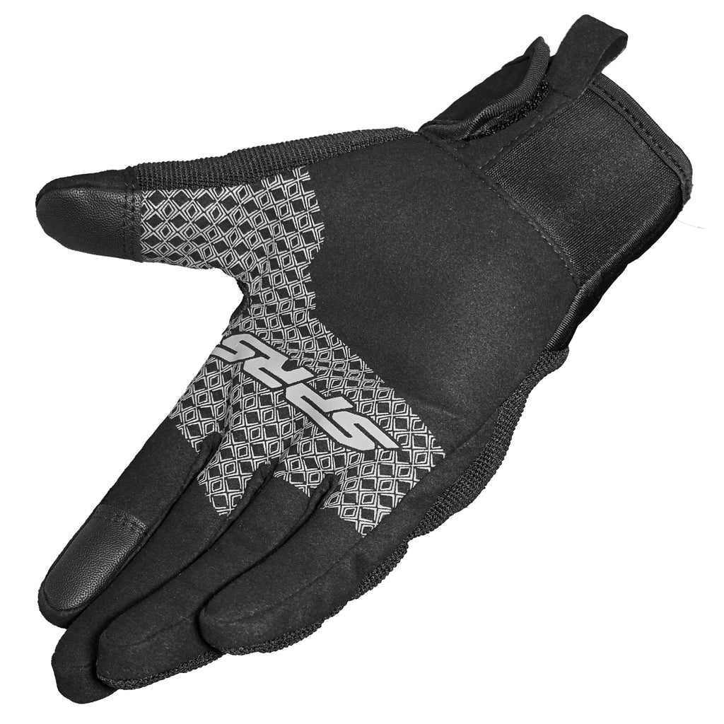 SPRS SG109 Short Breathable Motorcycle Gloves - Lightweight Touchscreen Protection