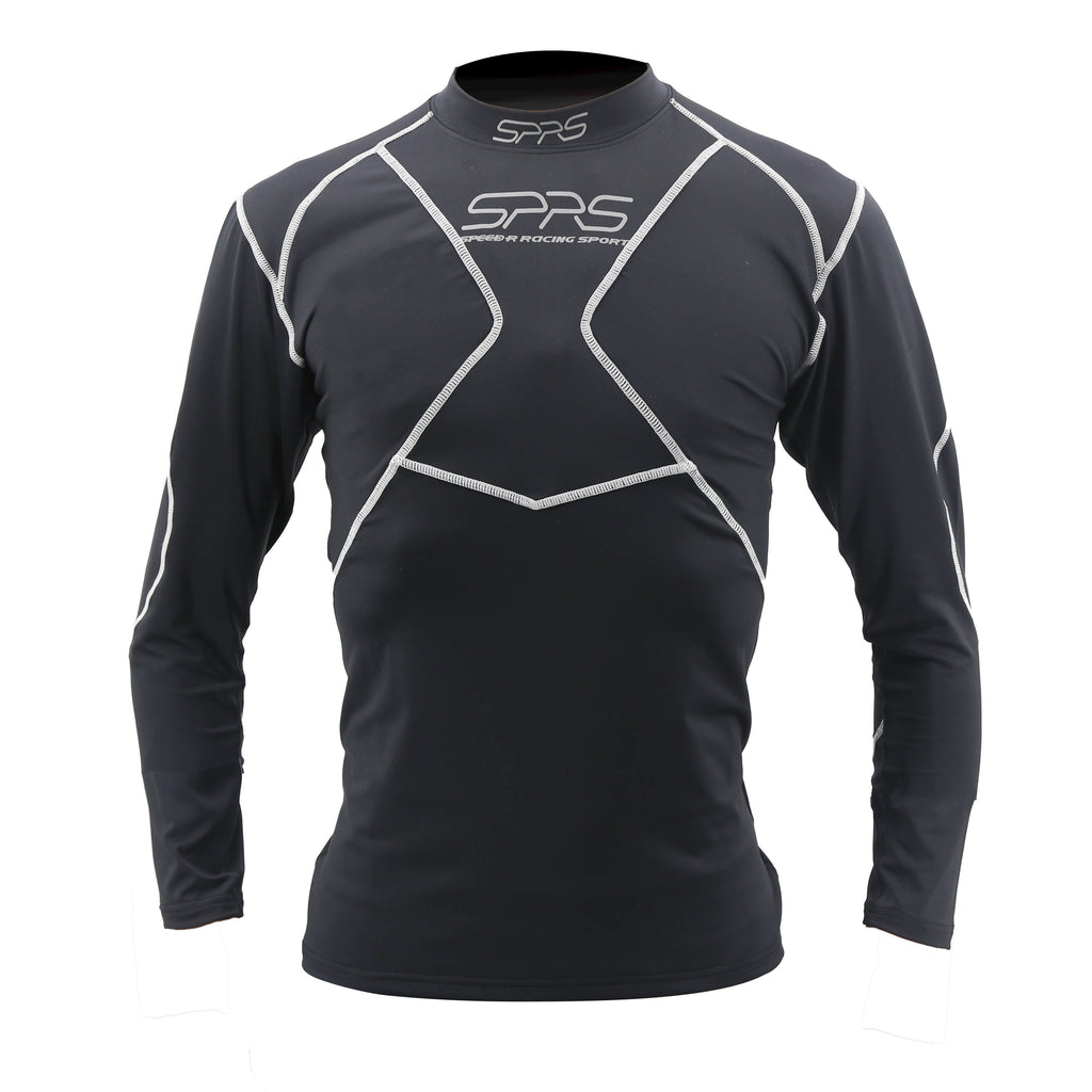 SPRS IC-05 2-Piece Cooling Base Layer Set - MIT Moisture-Wicking Shirt + Pants