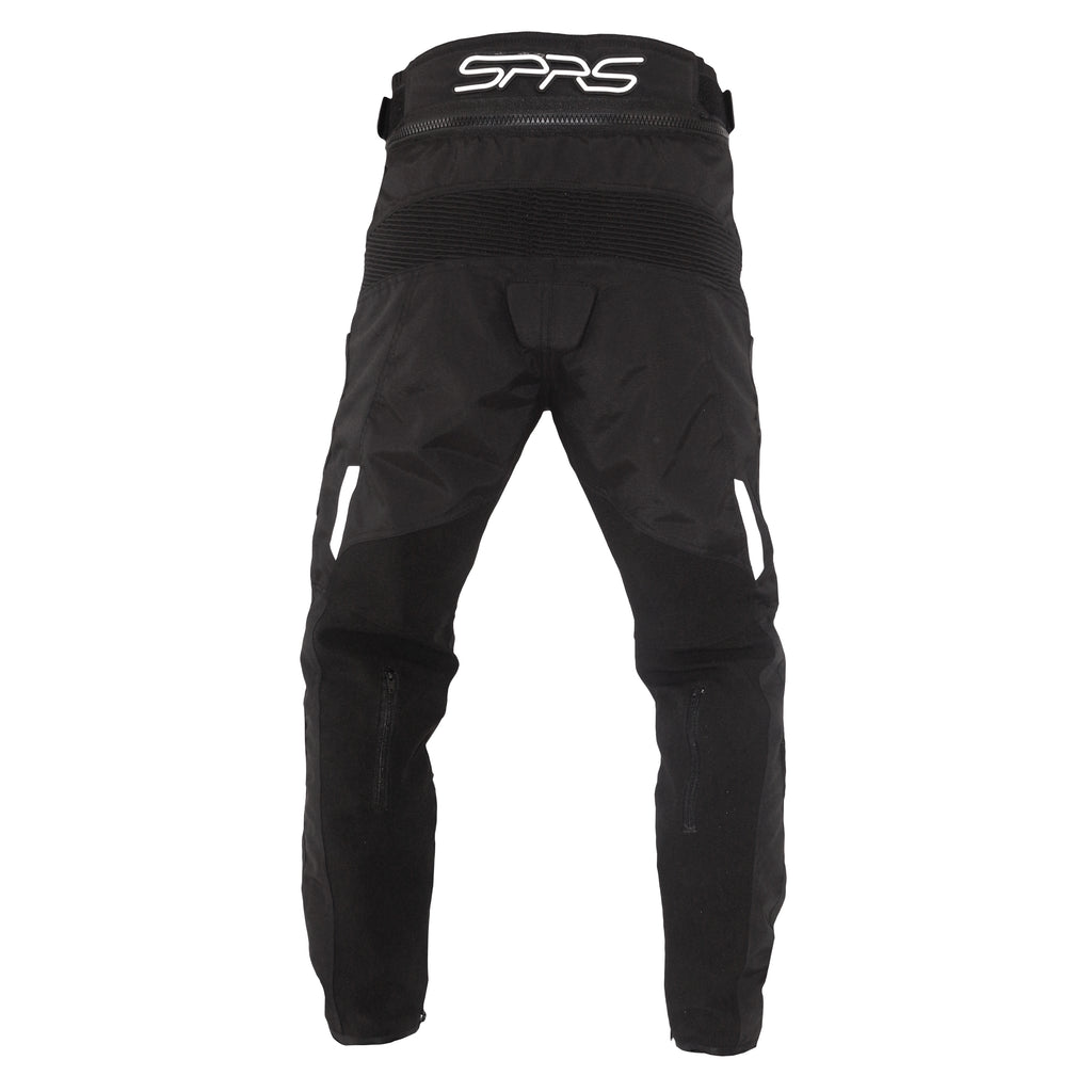 SPRS RSP1 Textile Riding Pants - Oxford All-Season Stretch Armor Pockets