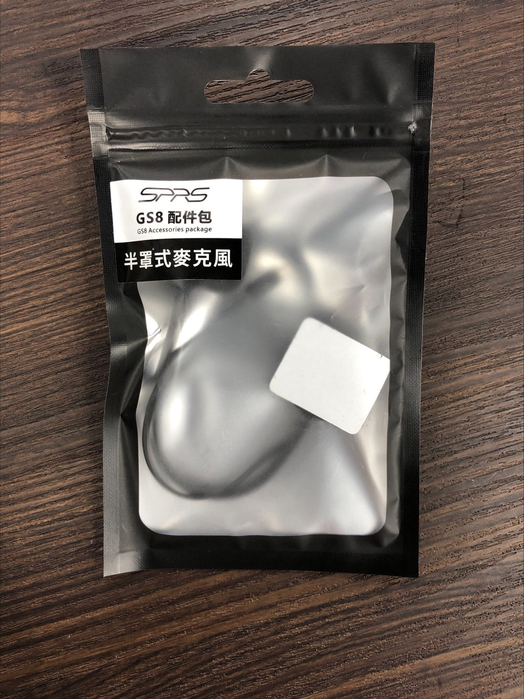 SPRS GS8 Half-Face Helmet Microphone - Bluetooth Headset Replacement Accessory