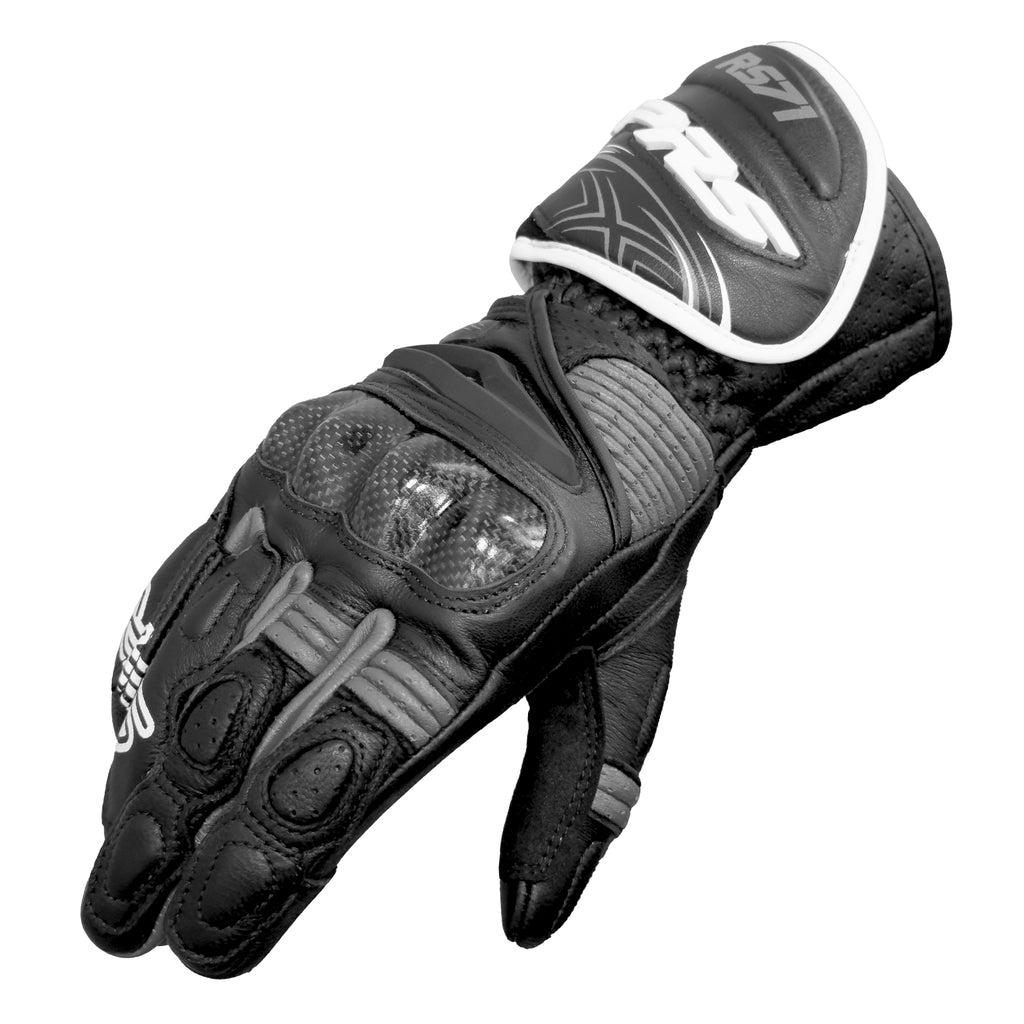 SPRS RS71 Long Racing Leather Gloves - Premium Protection
