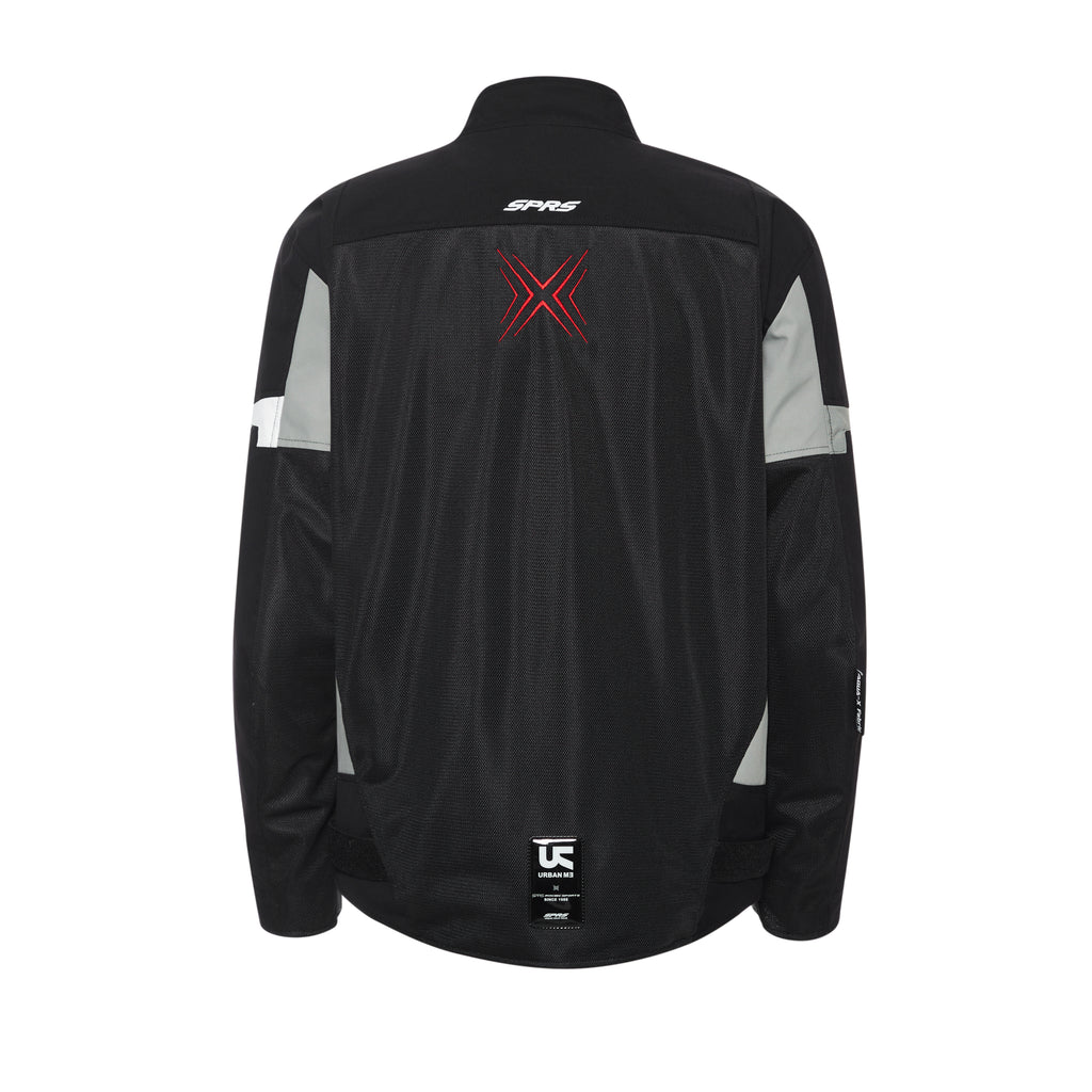 SPRS URBAN ME SU252 Breathable Mesh Riding Jacket - 7-Piece Armor Compatible