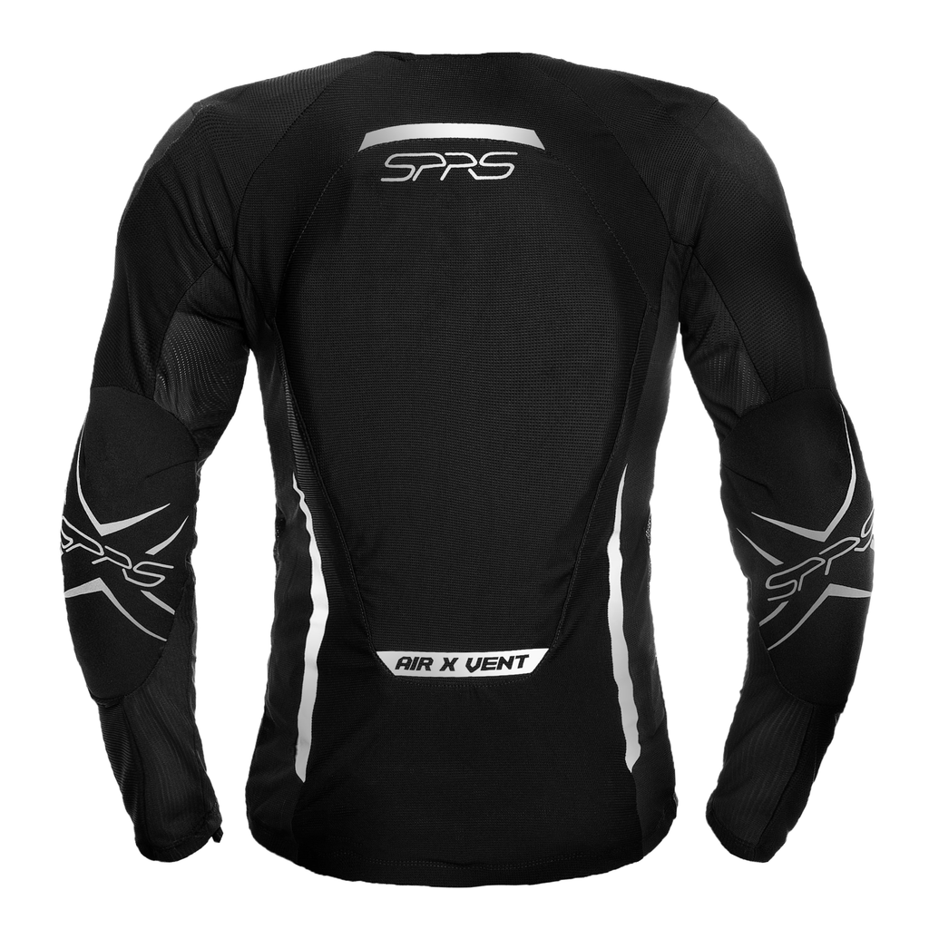 SPRS RS618 High Breathability Motorcycle Jacket - Unisex Lycra 7-Piece CE Armor