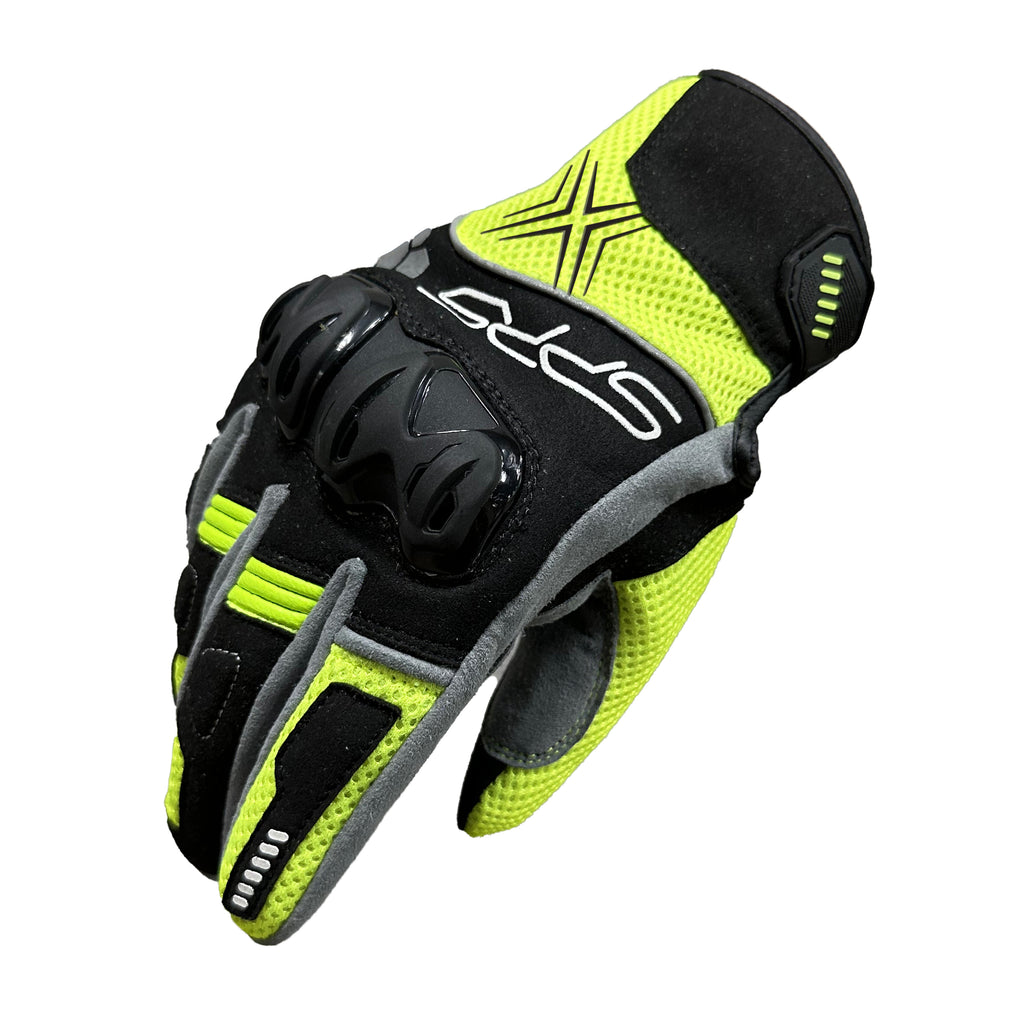 SPRS S063 Breathable Mesh Motorcycle Gloves - Ultra-Ventilated Summer Protection