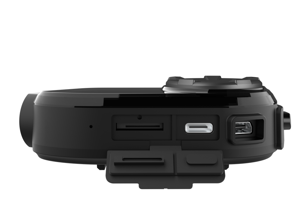 SPRS PRO X Helmet Dash Cam Bluetooth Headset - 2K HD Dual Bluetooth 5.1