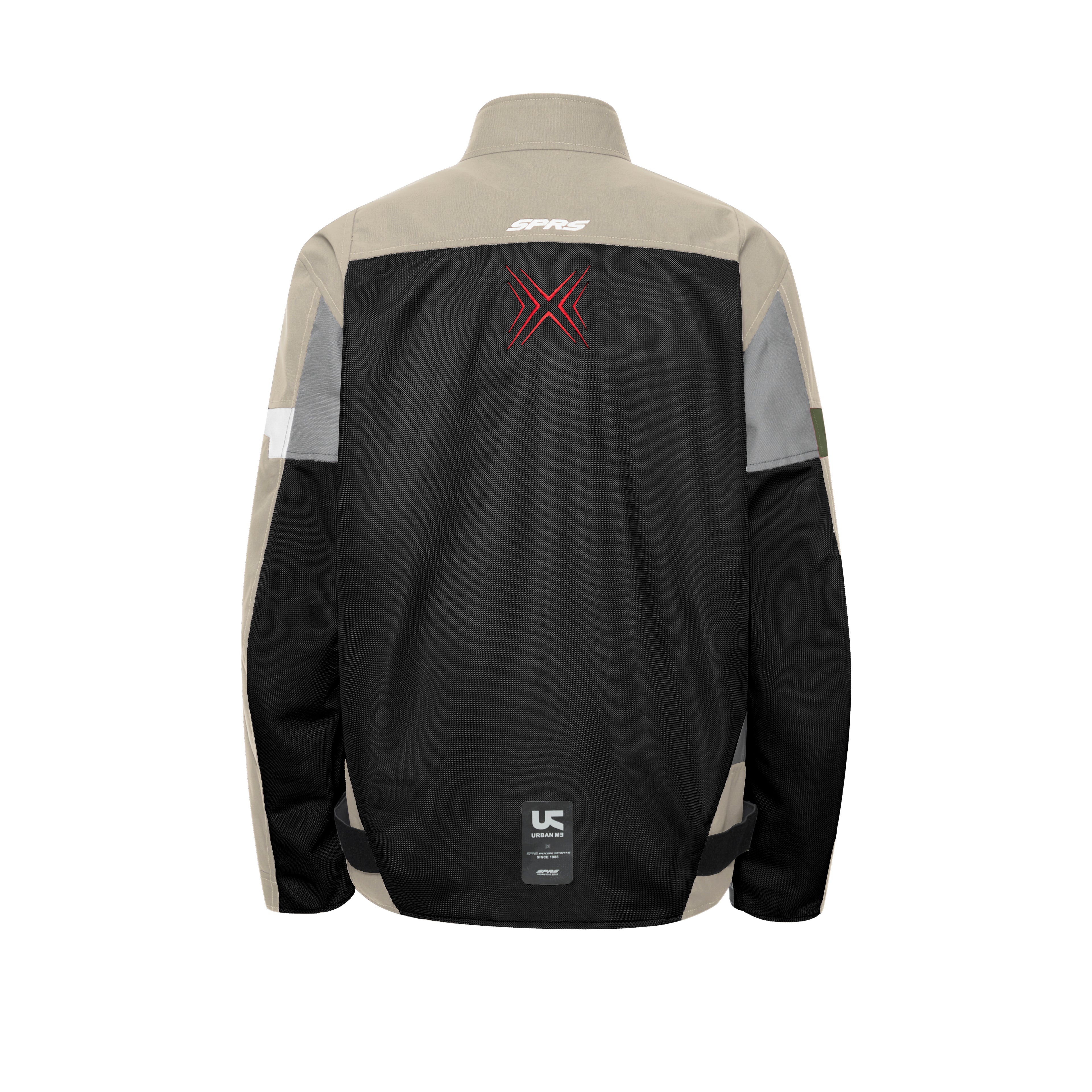 SPRS URBAN ME SU252 Breathable Mesh Riding Jacket - 7-Piece Armor Compatible
