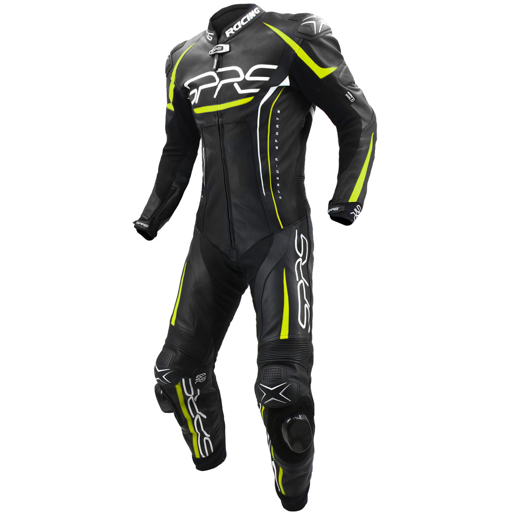 SPRS GP TECH2 Racing Leather Suit - Asian Fit Abrasion-Resistant