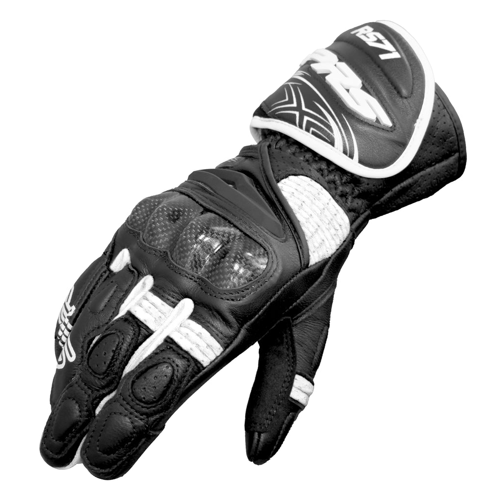 SPRS RS71 Long Racing Leather Gloves - Premium Protection