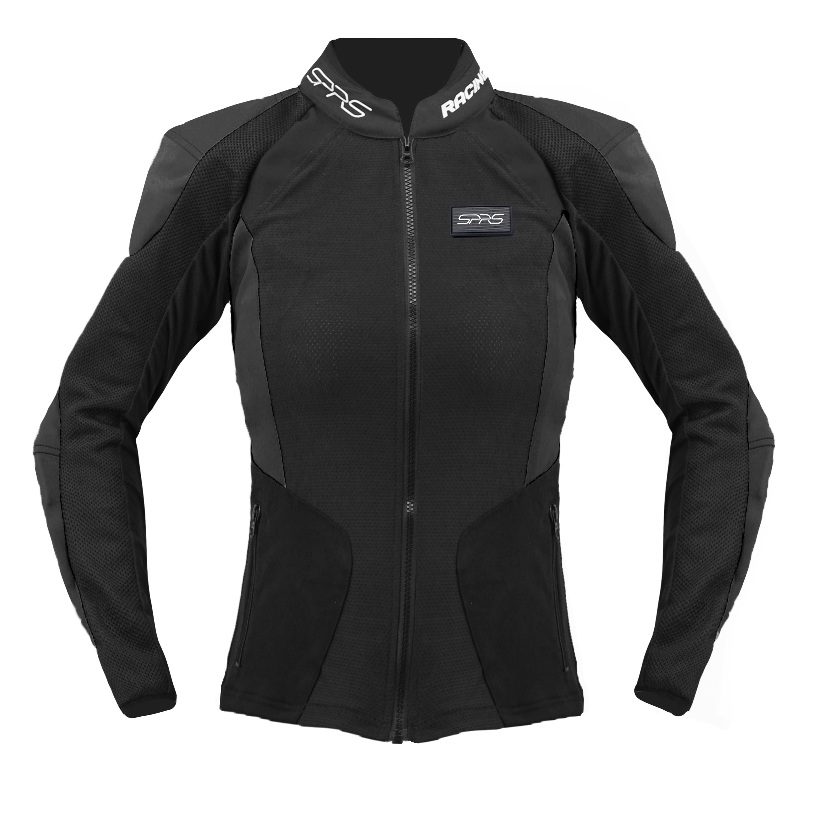 SPRS RS616 Breathable Mesh Motorcycle Jacket - Unisex Wrinkle Shrink-Resistant