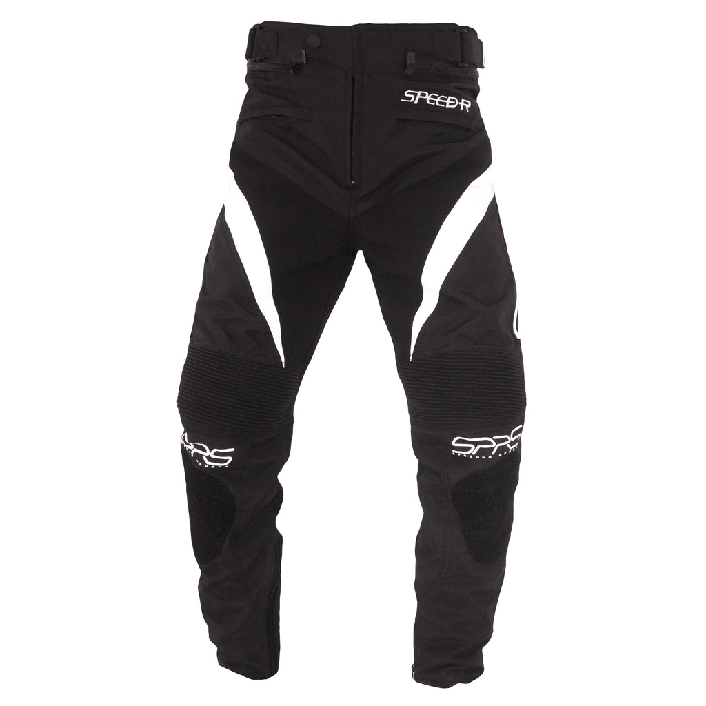 SPRS RSP1 Textile Riding Pants - Oxford All-Season Stretch Armor Pockets