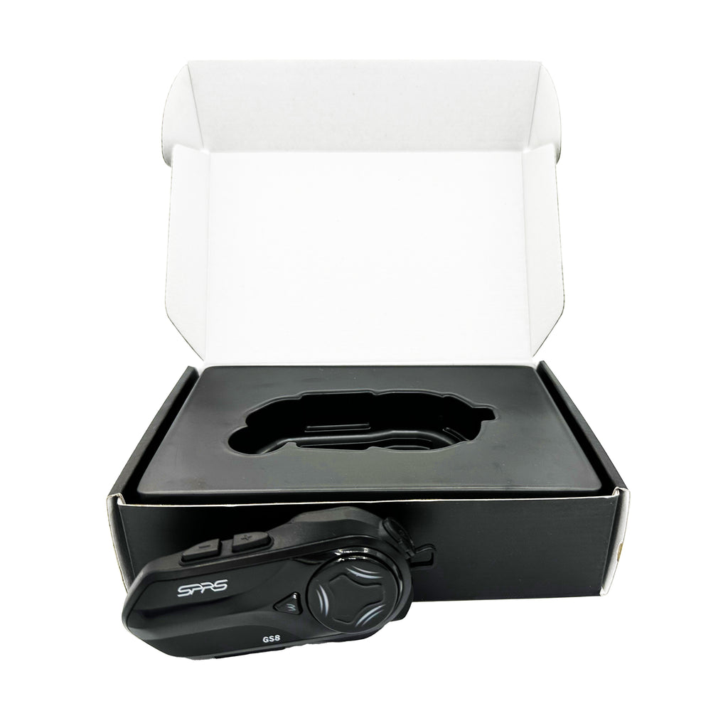 SPRS GS8 Bluetooth Motorcycle Headset - Bluetooth 5.1 IP67 Waterproof ANC
