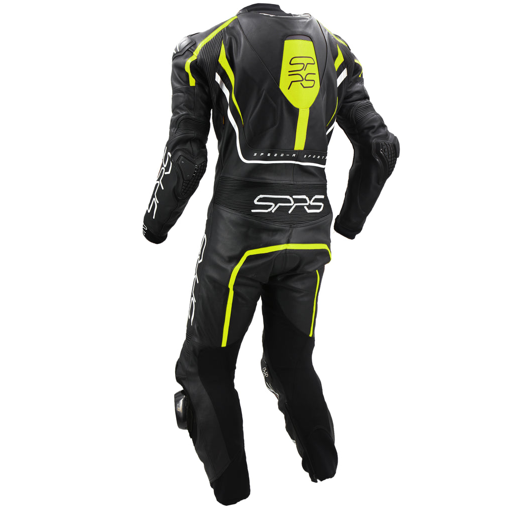 SPRS GP TECH2 Racing Leather Suit - Asian Fit Abrasion-Resistant