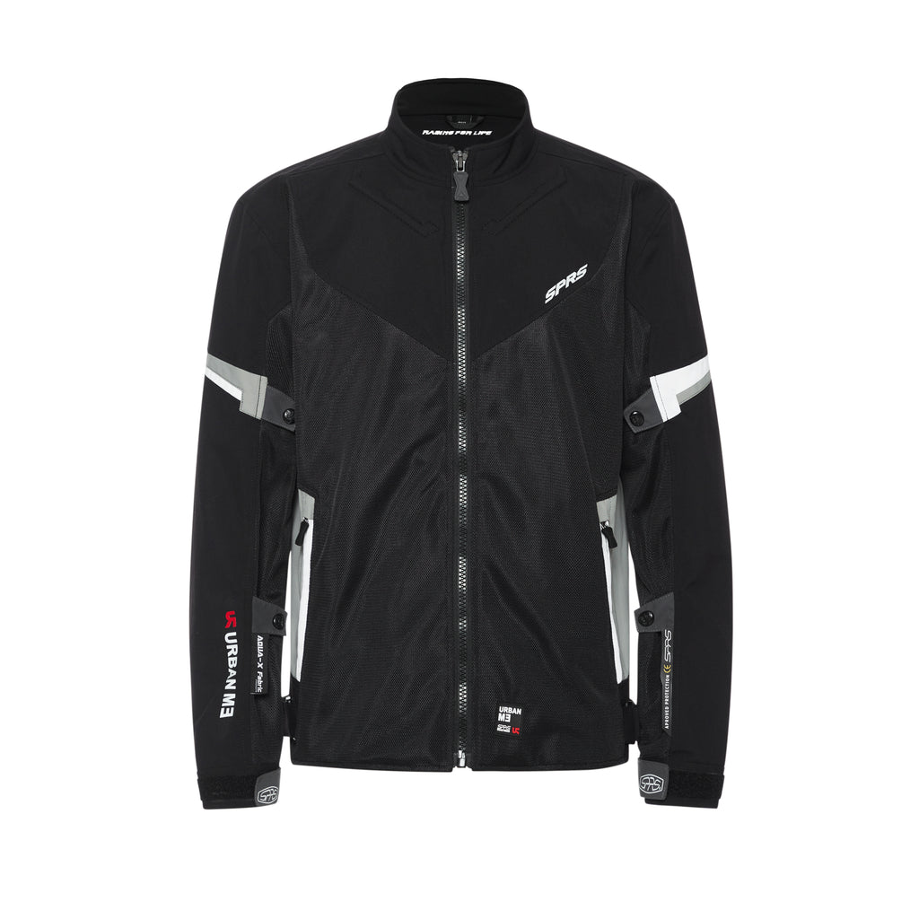 SPRS URBAN ME SU252 Breathable Mesh Riding Jacket - 7-Piece Armor Compatible