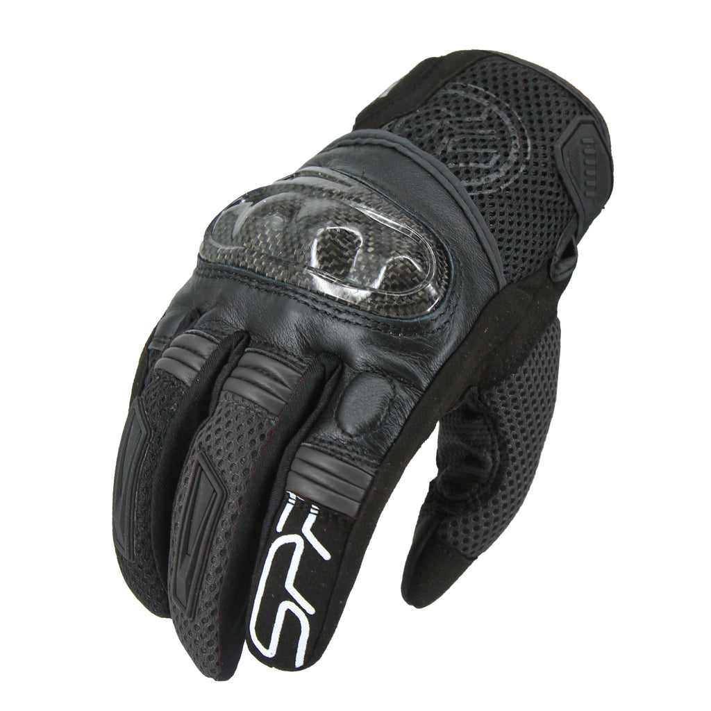 SPRS SP MESH Protective Gloves - Ultra-Light Mesh Carbon Fiber Touchscreen
