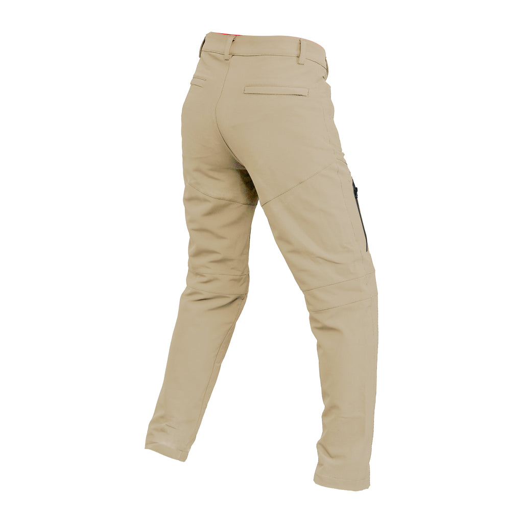 SPRS URBAN ME PS33 Riding Protective Pants - AQUA-X Checkered Fabric Armor Included