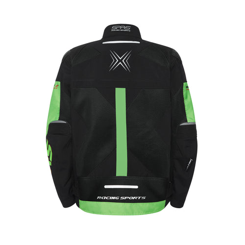 SPRS AIR RACE2 Racing Competition Jacket - Premium Mesh Shoulder Shell 7-Piece Armor