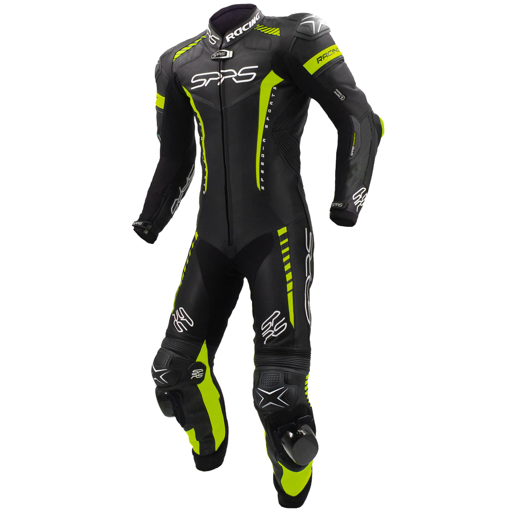 SPRS R1 Leather Suit - Asian Fit Stretch Fabric