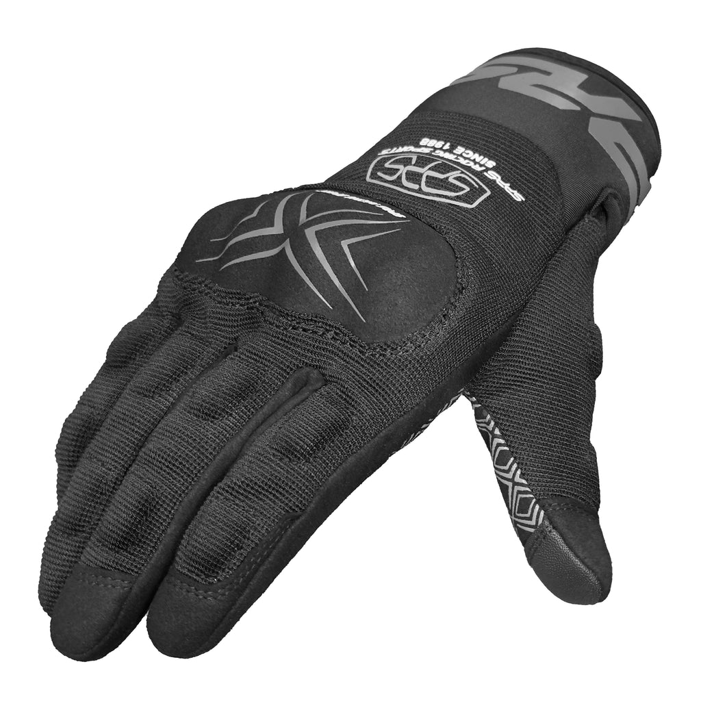 SPRS SG109 Short Breathable Motorcycle Gloves - Lightweight Touchscreen Protection