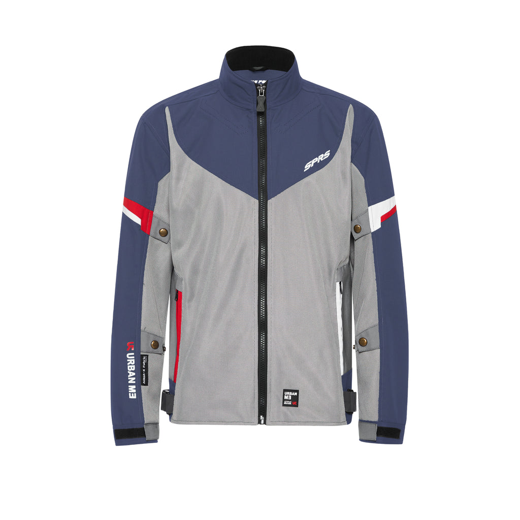 SPRS URBAN ME SU252 Breathable Mesh Riding Jacket - 7-Piece Armor Compatible