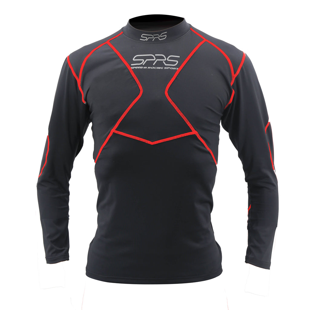 SPRS IC-05 2-Piece Cooling Base Layer Set - MIT Moisture-Wicking Shirt + Pants