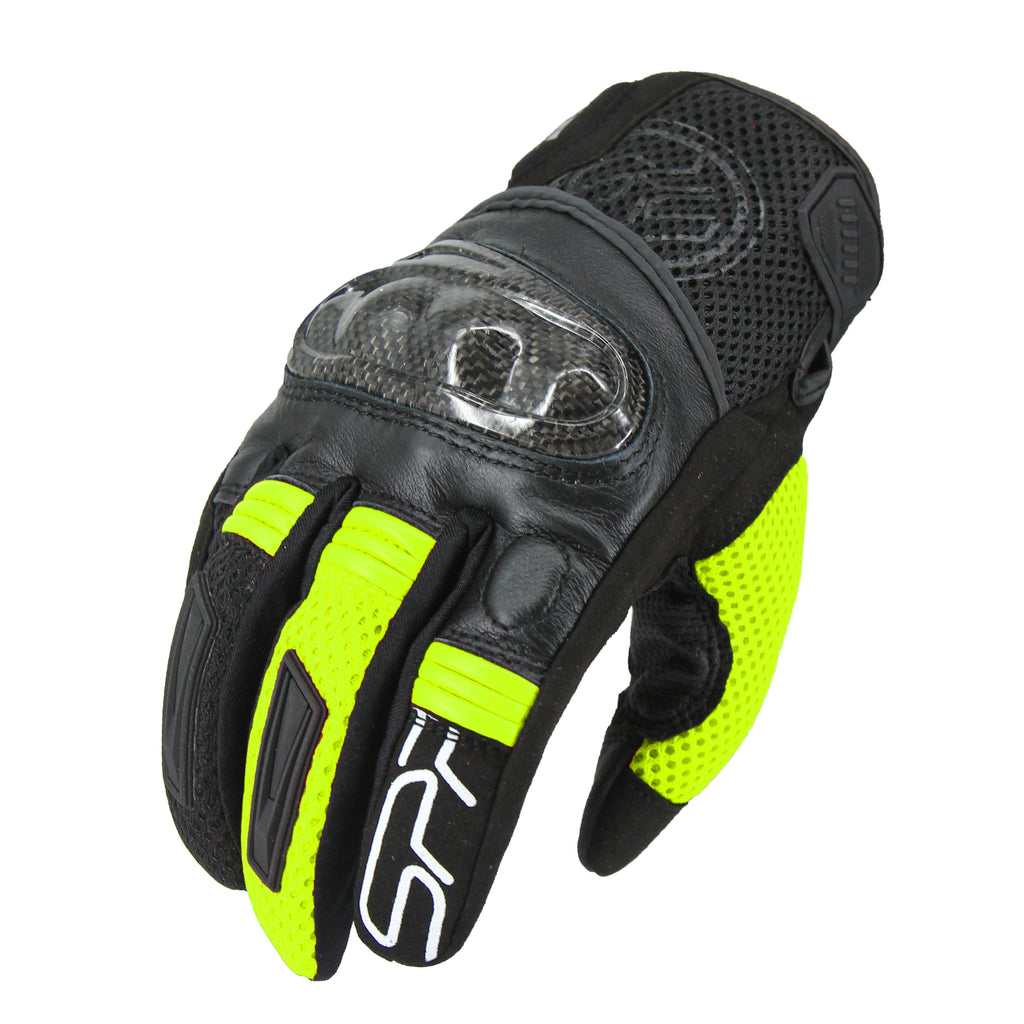 SPRS SP MESH Protective Gloves - Ultra-Light Mesh Carbon Fiber Touchscreen