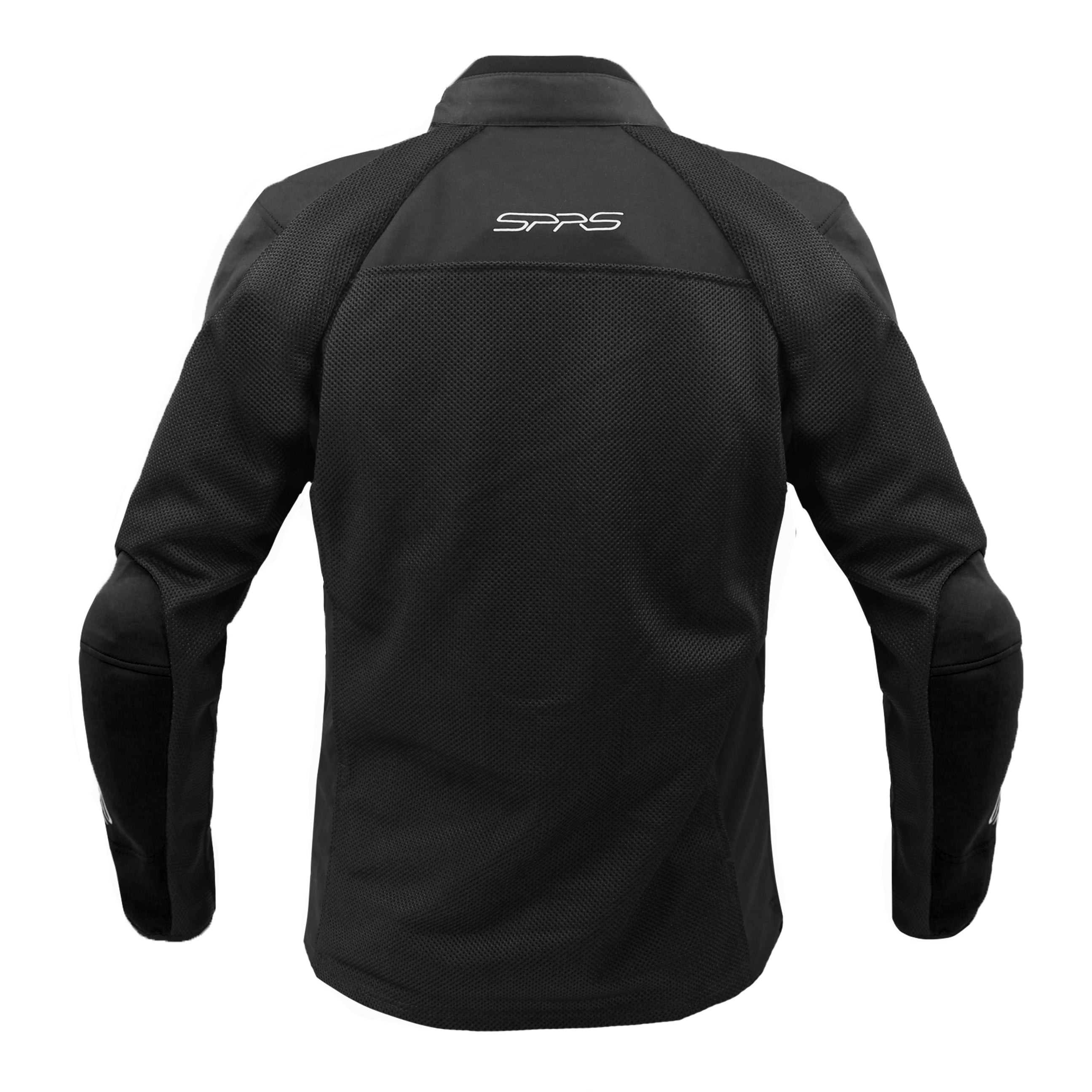 SPRS RS616 Breathable Mesh Motorcycle Jacket - Unisex Wrinkle Shrink-Resistant
