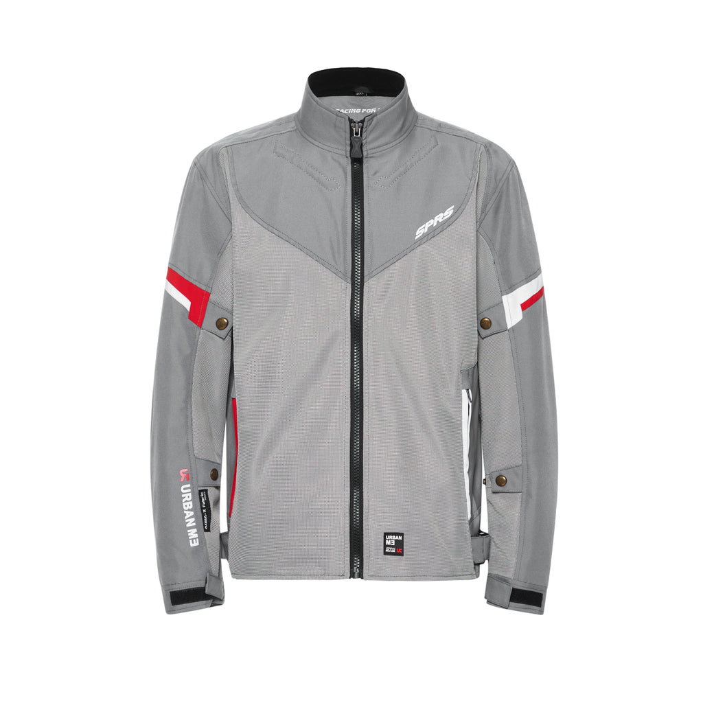 SPRS URBAN ME SU252 Breathable Mesh Riding Jacket - 7-Piece Armor Compatible
