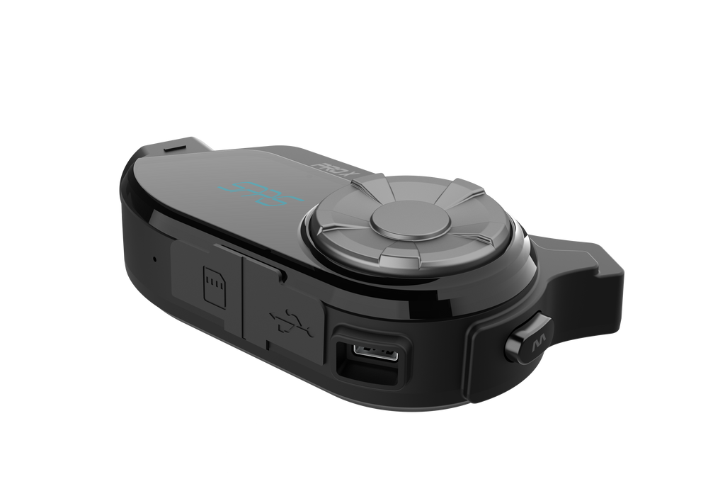 SPRS PRO X Helmet Dash Cam Bluetooth Headset - 2K HD Dual Bluetooth 5.1