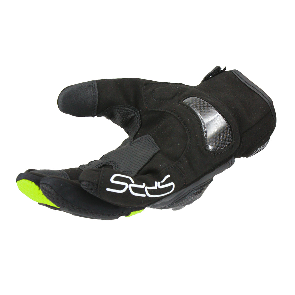 SPRS SP MESH Protective Gloves - Ultra-Light Mesh Carbon Fiber Touchscreen
