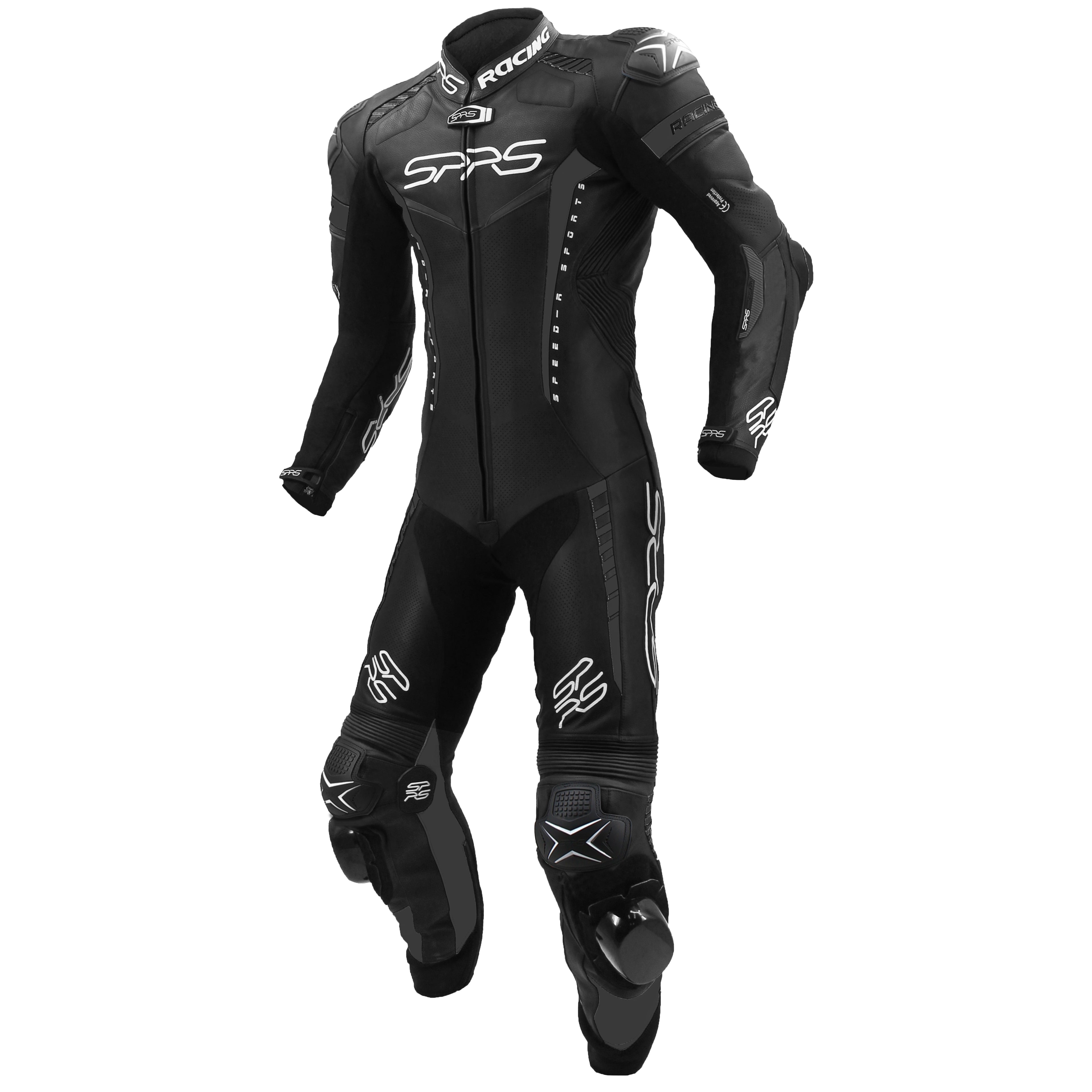 SPRS R1 Leather Suit - Asian Fit Stretch Fabric