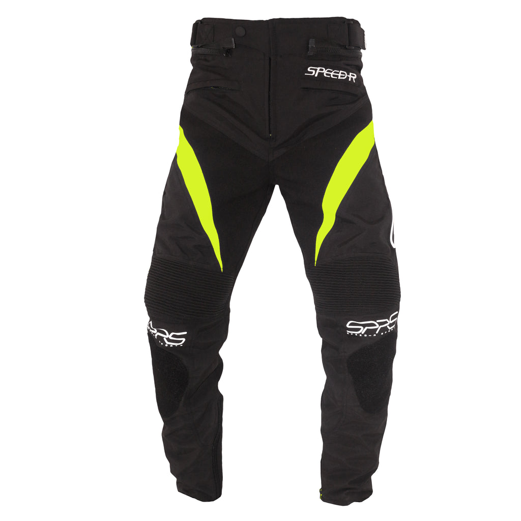 SPRS RSP1 Textile Riding Pants - Oxford All-Season Stretch Armor Pockets