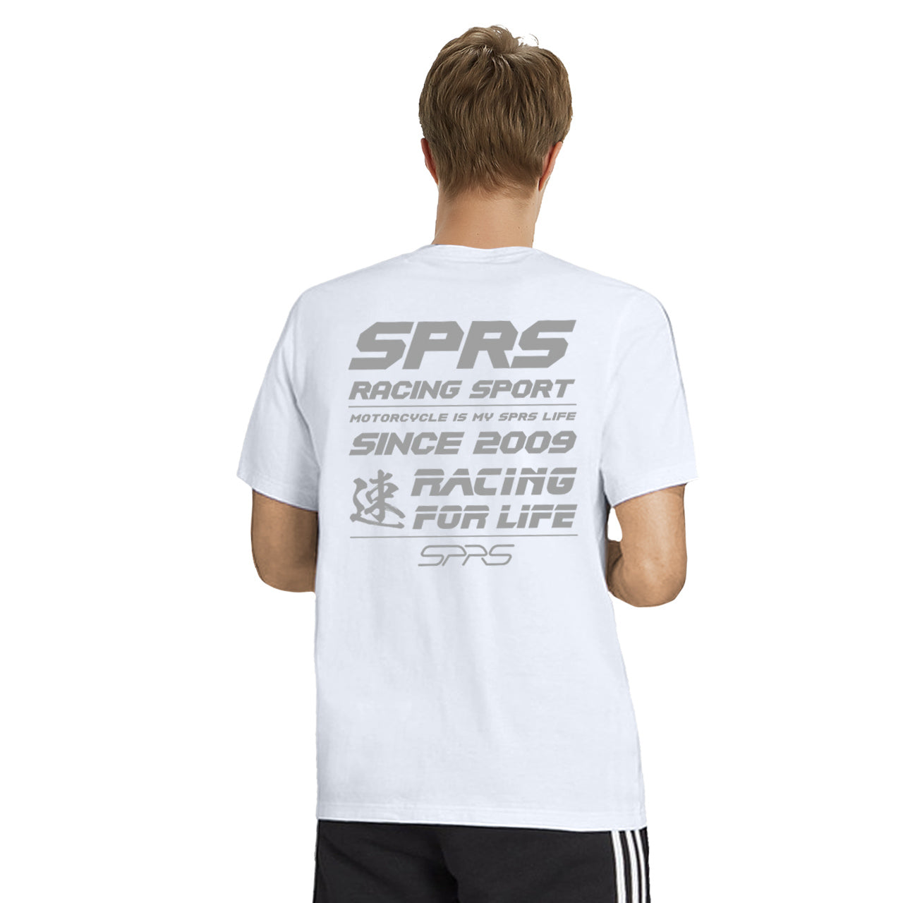 SPRS TMX250 Trendy Motorcycle T-Shirt - Modern Casual Streetwear Design
