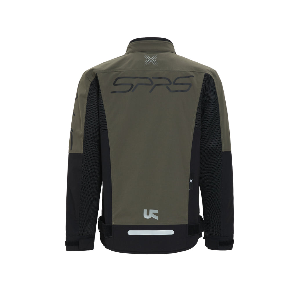 SPRS URBAN ME RS520 Casual Breathable Riding Jacket - AQUA-X Mesh 7-Piece Armor