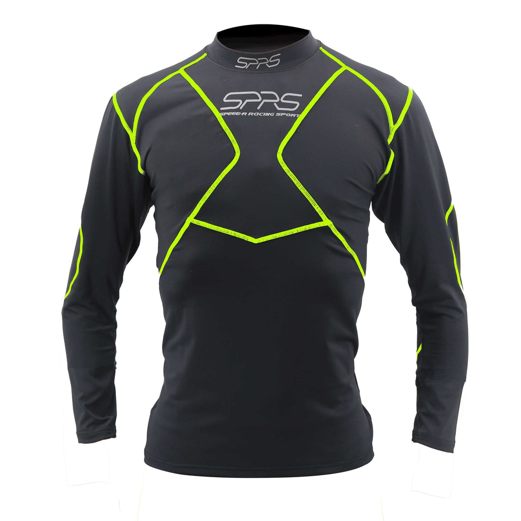 SPRS IC-05 2-Piece Cooling Base Layer Set - MIT Moisture-Wicking Shirt + Pants
