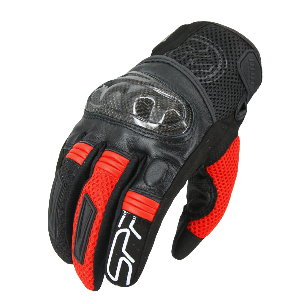SPRS SP MESH Protective Gloves - Ultra-Light Mesh Carbon Fiber Touchscreen
